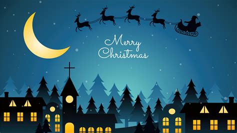 🔥 Free Download Merry Christmas Santa Claus Minimalist 4k Wallpaper ...