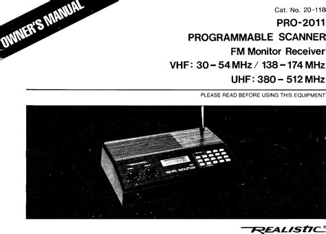How to Program a Realistic Pro 57 Scanner 的图像结果