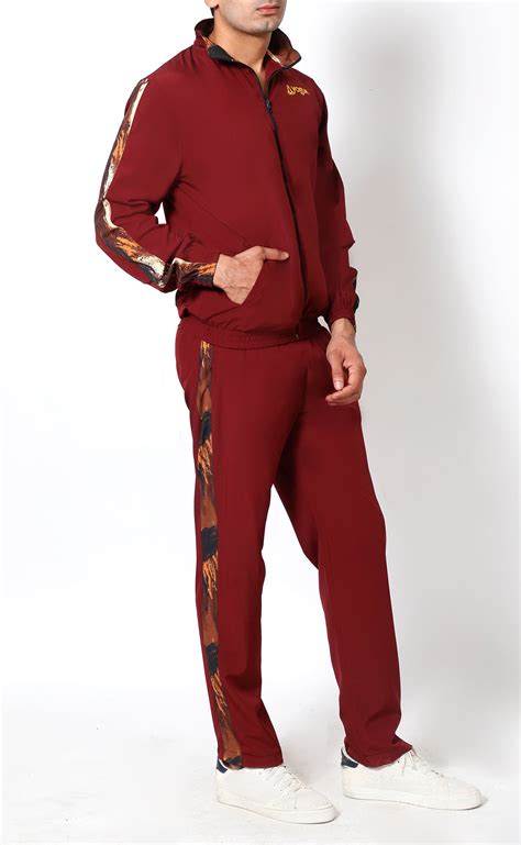 Caribbean Red Athlete Tracksuit - Yogue Activewear