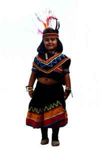 SBD ADIVASI GIRL Kids Costume Wear Price in India - Buy SBD ADIVASI ...