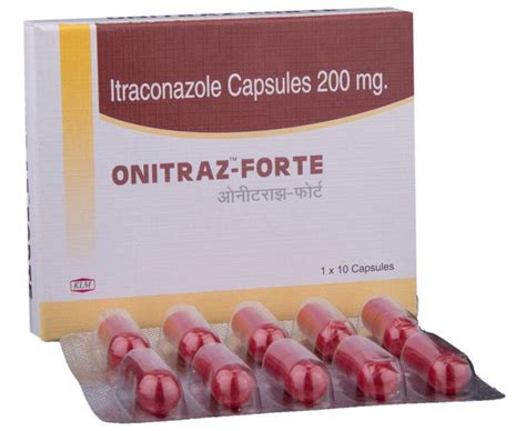 Onitraz-Forte - Strip of 10 Capsules : Amazon.in: Health & Personal Care