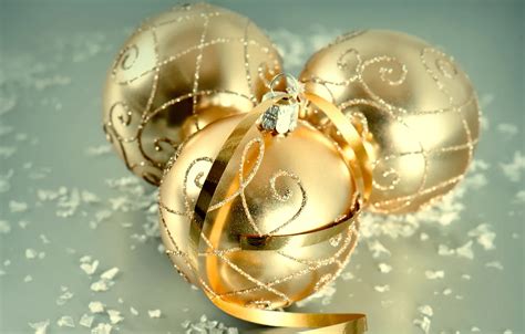 Wallpaper balls, decoration, holiday, New Year, Christmas, Christmas ...