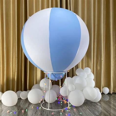 Coonoe Half Hot Air Balloon with Stand, Baby Shower India | Ubuy