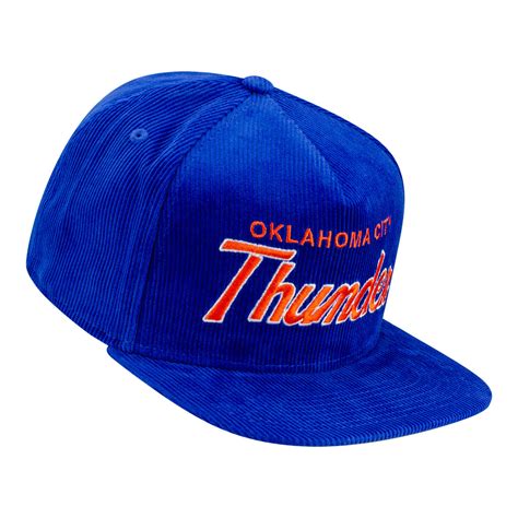 OKC THUNDER A FRAME FITTED CORDUROY HAT | Official OKC Thunder Shop