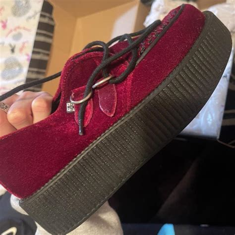 Tuk shoes Burgundy creepers Feel free to make an... - Depop