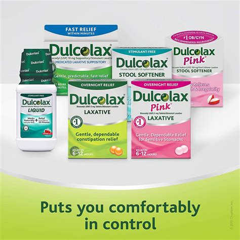 Dulcolax 100 Count Gentle Overnight Laxative Tablets - Bisacodyl 5mg ...