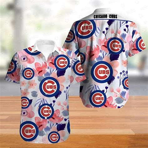 Chicago Cubs Blossom Breeze Hawaiian Shirt - TeeAloha