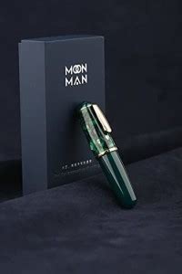Moonman Q1 Mini Eyedropper Filling Iridium Nib Green,Extra Fine Nib 0 ...