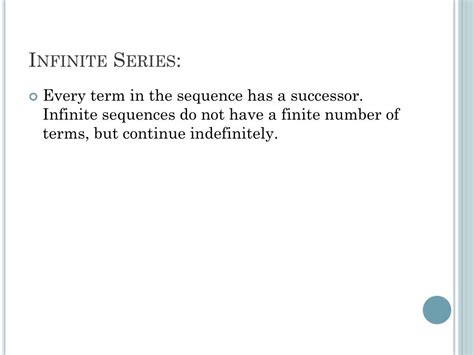 Image result for Infinite Sequence Math
