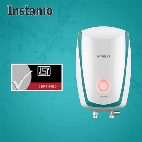 Havells Instanio | 1 Litre Instant Water Heater | Color Changing LED ...