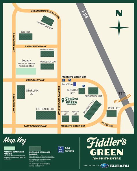 Greenwood Park Mall Map