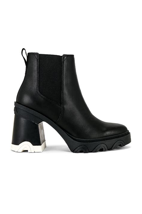 Sorel Brex Heel Chelsea Boot in Black | REVOLVE