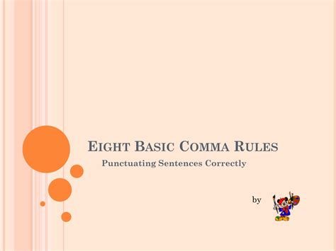 Image result for Basic Comma Ruls