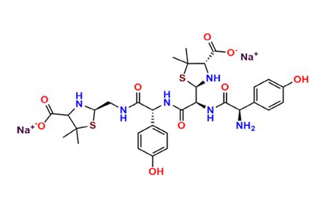 Amoxicillin Open Ring Decarboxylated Dimer | CAS No- NA | NA