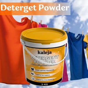 kaleja Detergent Powder 5 KG Deep Clean Action with High Foam Boost ...