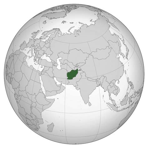 Afghanistan Map Coloring Pages - Learny Kids