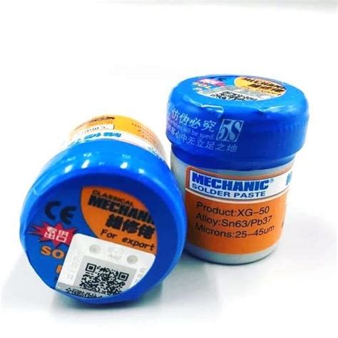 Mcare Mechanic XG-50 Premium Quality Soldering paste For SMD Rework ...