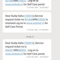 Wishnet Braodband — Internet disconnection frequently