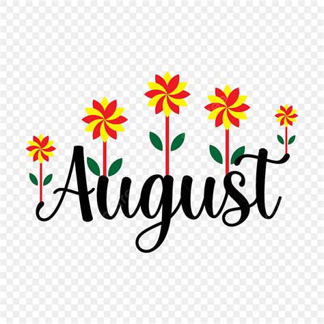 August Month Clipart at Roy Lujan blog
