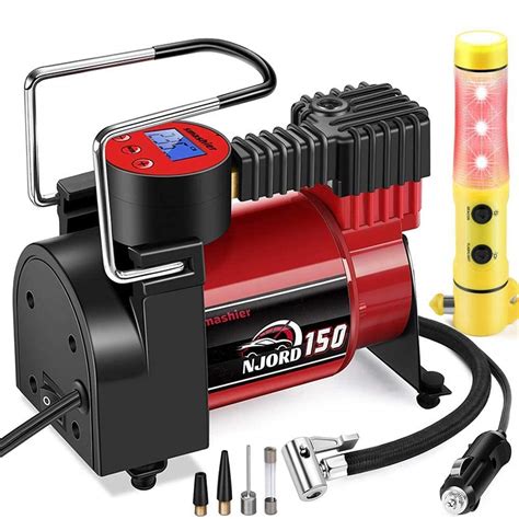 Buy Smashier Portable Air Compressor Tire Inflator - 12V DC Digital ...