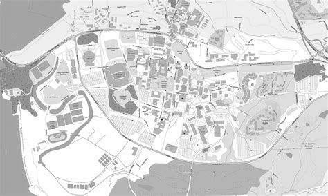 Clemson Campus Map