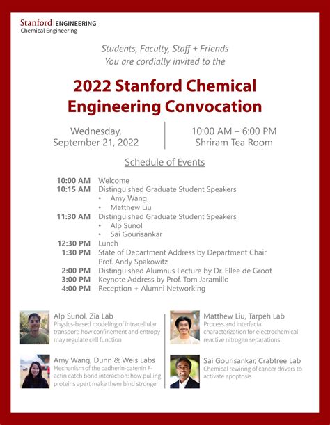 9th Annual Chemical Engineering Convocation & Research Symposium ...
