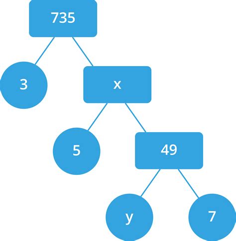 Factor tree — task. Mathematics CBSE, Class 10.