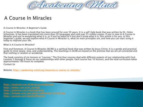 Image result for Course In Miracles Lesson 1