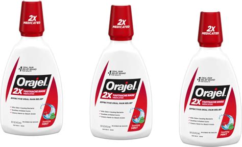 Amazon.com: Orajel Mouth Sore Rinse 16 oz : Health & Household