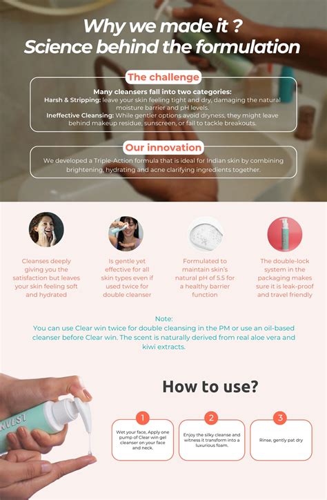 Skinvest Clear Win - pH 5.5 Gel Cleanser: Brighten, Hydrate, Clarify ...