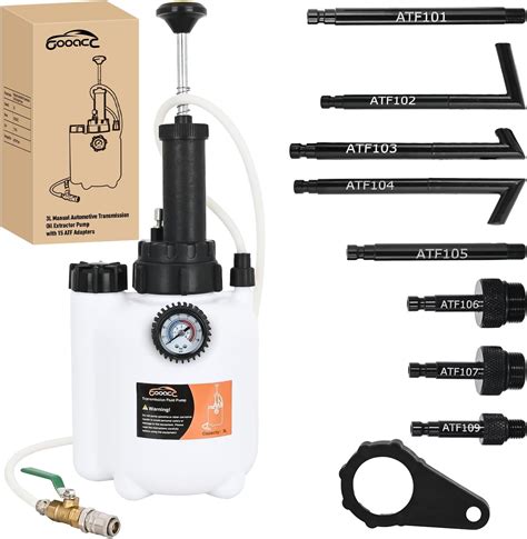 Amazon.com: GOOACC Transmission Fluid Pump Kit 3L Automotive Manual Oil ...