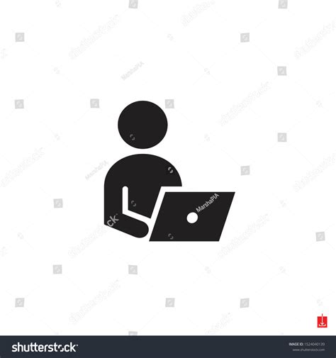 Symbol Person Using Computer 的图像结果