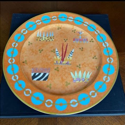 【希少品】ブルガリ★Copricapi Reali Tribali★壁掛け大皿 食器