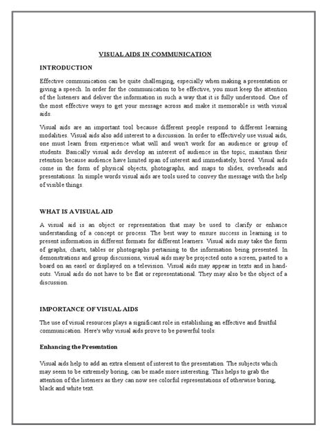 Image result for Visual Communication Example of Aids