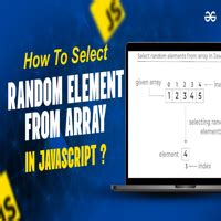 Image result for JavaScript Random Array Element