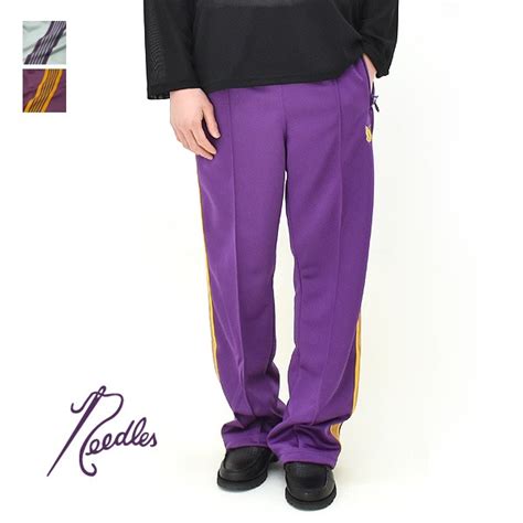 【25SS】Needles ニードルズ トラックパンツ Track Pants -Poly Smooth- QV307 ネペンテス【送料無料 ...