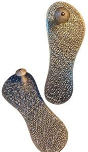 RAGIBDECOR Handmade Indian wooden slipper - Charan Paduka, Khadau ...