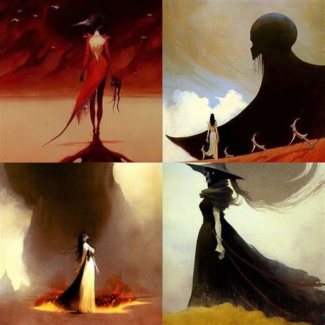Jeffrey Catherine Jones Midjourney style | Andrei Kovalev's Midlibrary 2.0