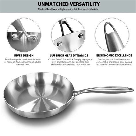 Stainless Steel Frying Pan – Bewitchin The Kitchen