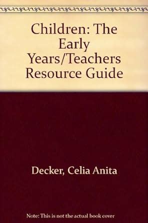 Buy Children: The Early Years/Teachers Resource Guide Book Online at ...