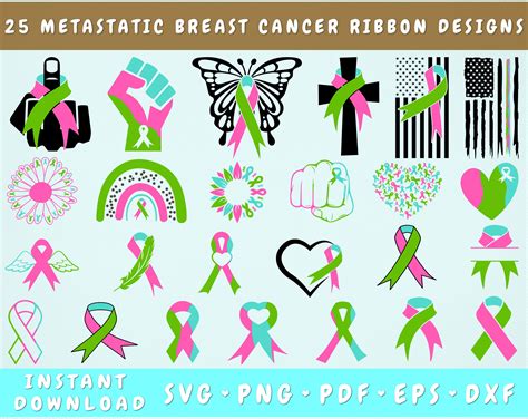 Green Cancer Ribbon