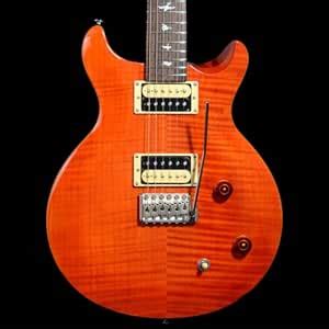 PRS CSOR Carlos Santana Signature Electric Guitar (Orange) : Amazon.in ...