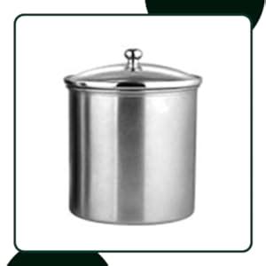 Buy Shri & Sam Stainless Steel 1000 ML Storage Canister with Air Tight ...