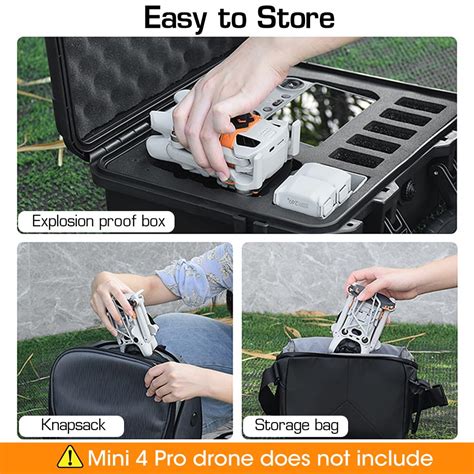 ZORBES® 25mm Foldable Landing Gear for DJI Mini 4 PRO(Only Accessories ...