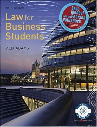 Buy Online Course Pack:Law for Business Students fifth edition/Contract ...