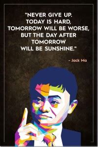 Jack Ma Motivational Posters & Inspirational Quotes (12 x 18), Famous ...