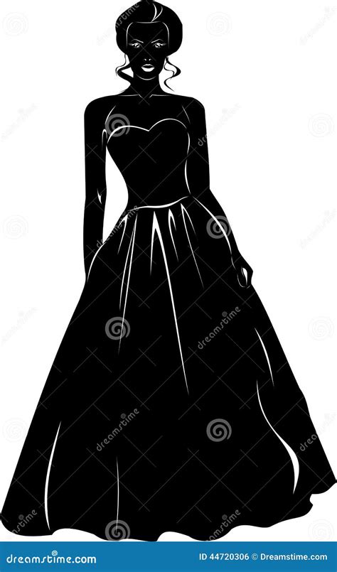 Bride stock vector. Illustration of woman, young, bride - 44720306