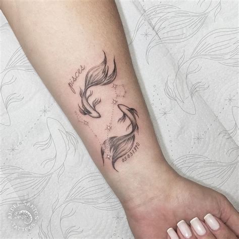 Pin by leanna rose on tattoo | Pisces tattoo designs, Pisces tattoos ...