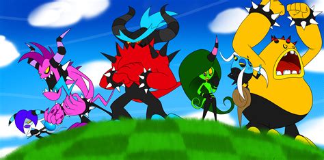 The Deadly Six — Weasyl