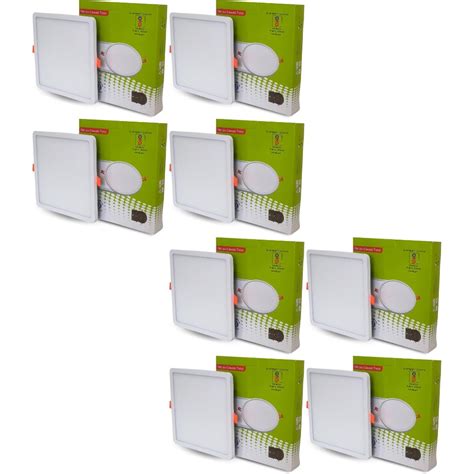 Buy D'Mak Rimless Full Glow Square LED Conceal Panel Light | Conceal ...